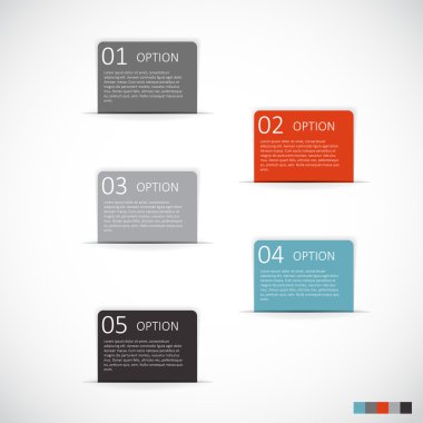 Infographic şablonları iş için