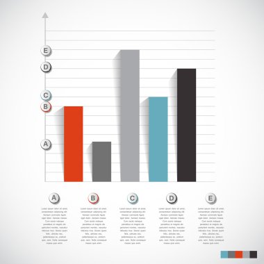 Infographic şablonları iş için