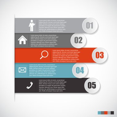 Infographic şablonları iş için