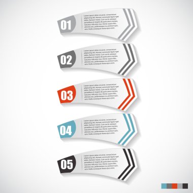 Infographic şablonları iş için