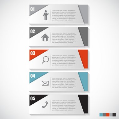 Infographic şablonları iş için