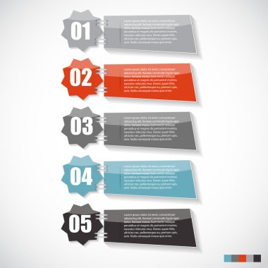 Infographic şablonları iş için