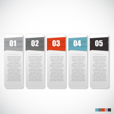 Infographic şablonları iş için