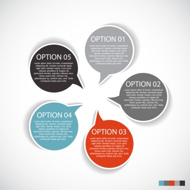 Infographic şablonları iş için