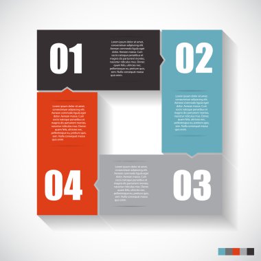 Infographic şablonları iş için