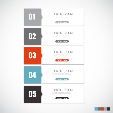 Infographic şablonları iş için