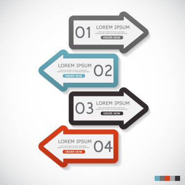 Infographic şablonları iş için