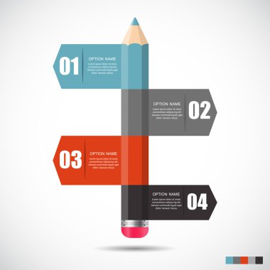 Infographic şablonları iş için