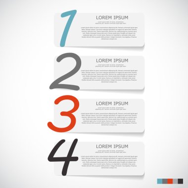 Infographic şablonları iş için