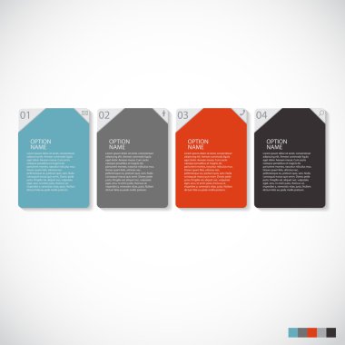 Infographic şablonları iş için