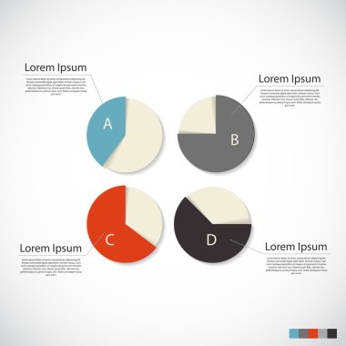 Infographic şablonları iş için