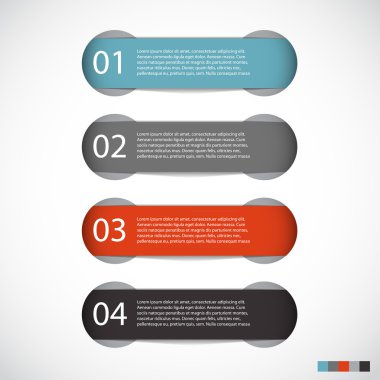 Infographic şablonları iş için