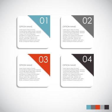 Infographic şablonları iş için