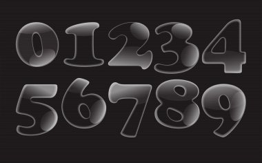 Cam şeffaflık çerçeve vektör çizim