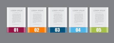 Infographic şablonları iş için