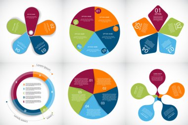 Infographic şablonları iş için