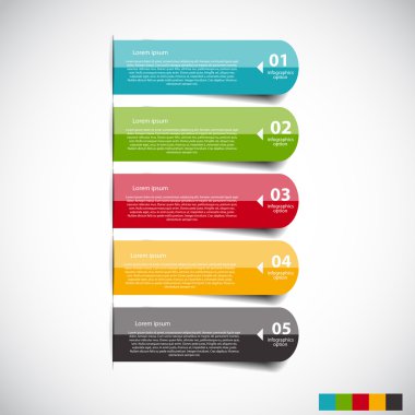 Infographic şablonları iş için