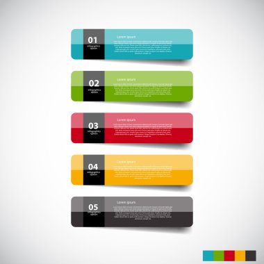 Infographic şablonları iş için