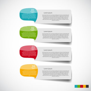 Infographic şablonları iş için