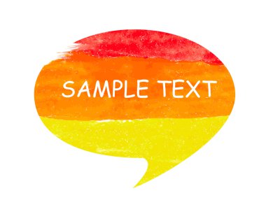 Soyut suluboya Splash afiş vektör çizim