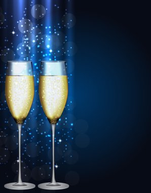 soyut güzellik Noel ve yeni yıl geçmiş. vektör illust