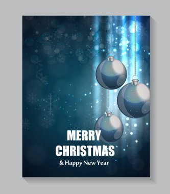 soyut güzellik Noel ve yeni yıl geçmiş. vektör illust