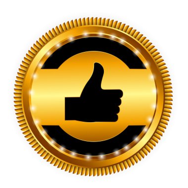 Kırmızı kurdele ile en iyi seçim etiket. Vektör çizim