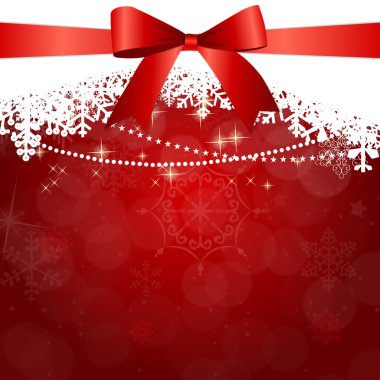 Soyut güzellik Noel ve yeni yıl arka plan ile kar