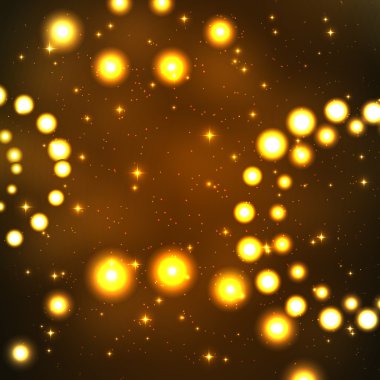 Soyut sihirli açık renkli vektör çizim