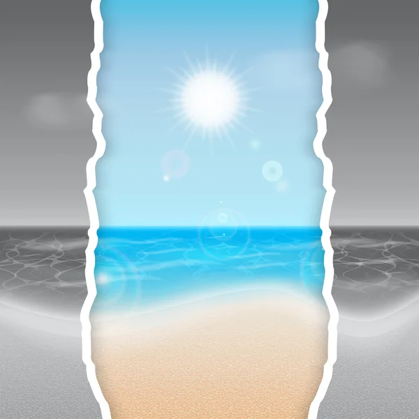 Summer background — Stock Vector