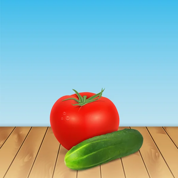 Tomate — Vector de stock