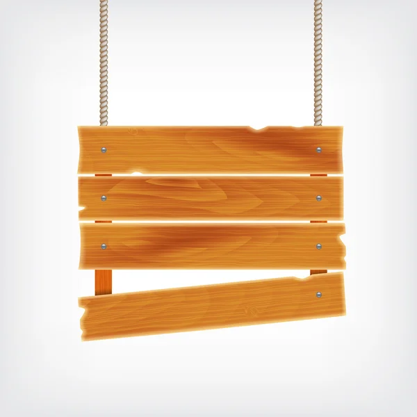 木の板 — ストックベクタ