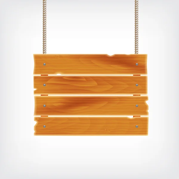 Planches en bois — Image vectorielle