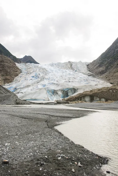Yhdysvallat Alaska - Jäätikön kohta erämaa Safari - Davidson Glacier — kuvapankkivalokuva