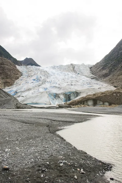 USA Alaska - Il ghiacciaio Point Wilderness Safari - Ghiacciaio Davidson — Foto Stock