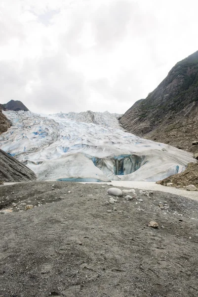 Yhdysvallat Alaska - Jäätikön kohta erämaa Safari - Davidson Glacier — kuvapankkivalokuva