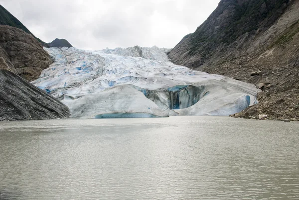 Verenigde Staten Alaska - de gletsjer punt woestijn Safari - Davidson gletsjer — Stockfoto