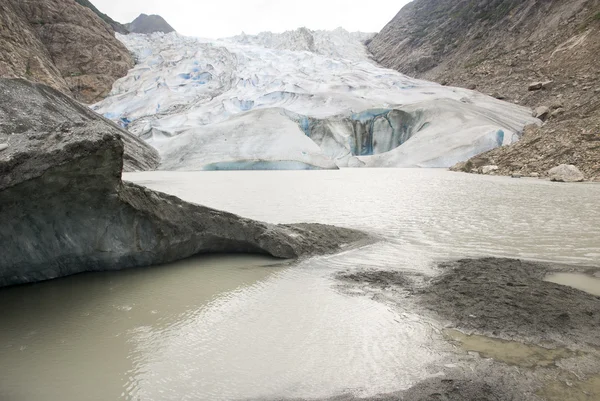 USA Alaska - The Glacier Point Wilderness Safari - Davidson Glacier — Stock Photo, Image