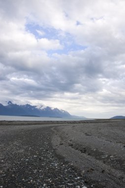 İz Haines Alaska yakınındaki Chilkat State Park hiking