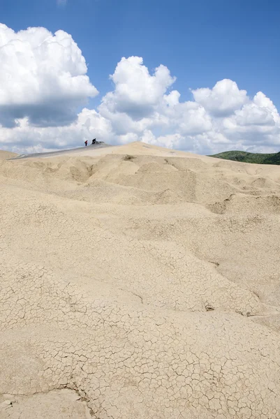 Reserva de Volcanes Muddy en Rumania - Buzau - Berca — Foto de Stock