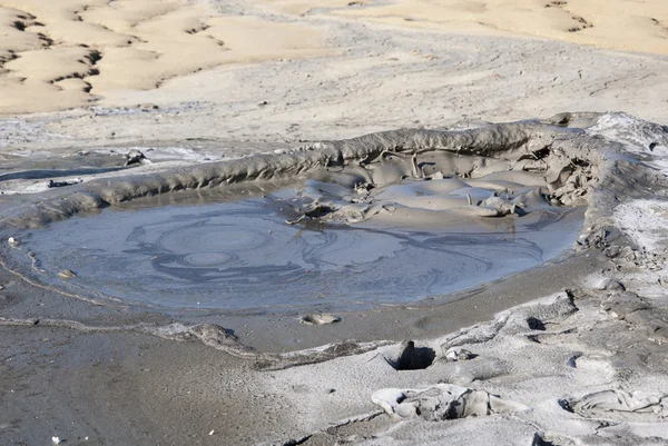 Schlammvulkanreservat in Rumänien - buzau - berca — Stockfoto