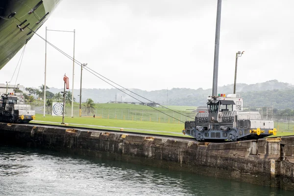 Panama Canal - Gatunmeer sloten — Stockfoto