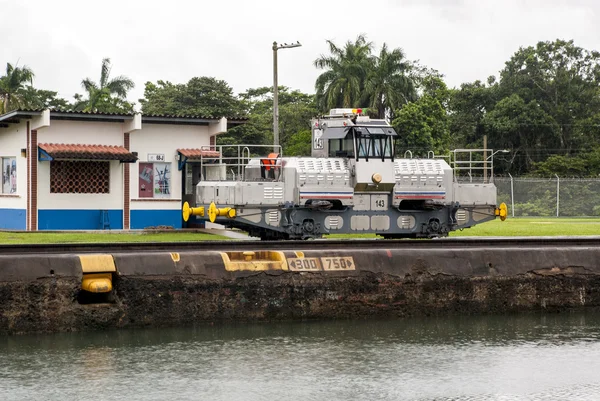 Canal de Panamá - Cerraduras de Gatún —  Fotos de Stock
