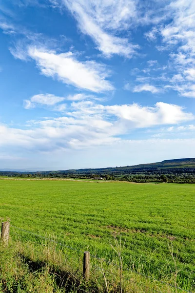 Landskap Över Åkrarna County Durham Storbritannien — Stockfoto