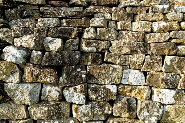 Vieja Textura Pared Ladrillo Resistido Pared Roca Sin Costuras Textura — Foto de Stock