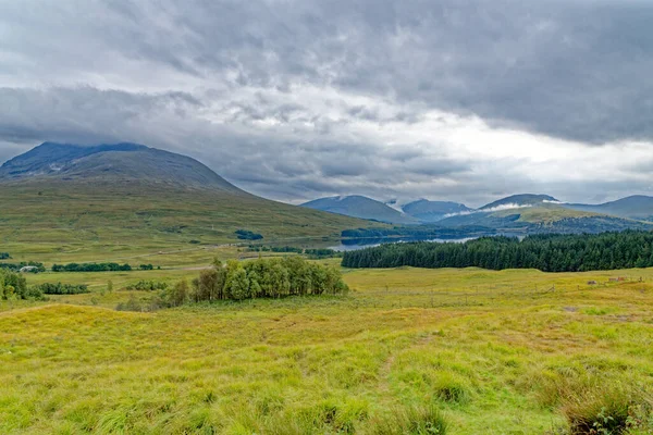Scottish Landscape Beauty Loch Tulla View Central Highlands Argyll Bute — Φωτογραφία Αρχείου