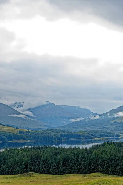 Schotse Landschapsschoonheid Bij Uitkijkpunt Loch Tulla Central Highlands Argyll Bute — Stockfoto