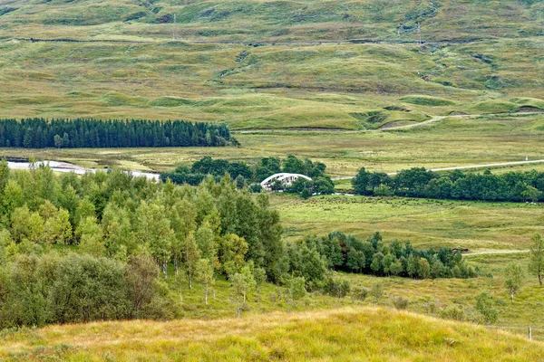 Scottish Landscape Beauty Loch Tulla View Central Highlands Argyll Bute — Φωτογραφία Αρχείου