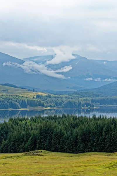 Scottish Landscape Beauty Loch Tulla View Central Highlands Argyll Bute — Φωτογραφία Αρχείου