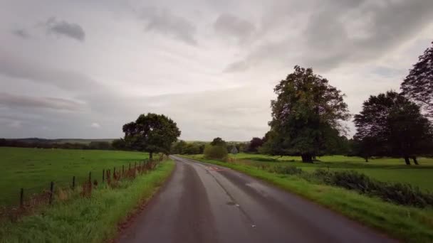A68 Een Hoofdweg Het Verenigd Koninkrijk Die Loopt Van Darlington — Stockvideo